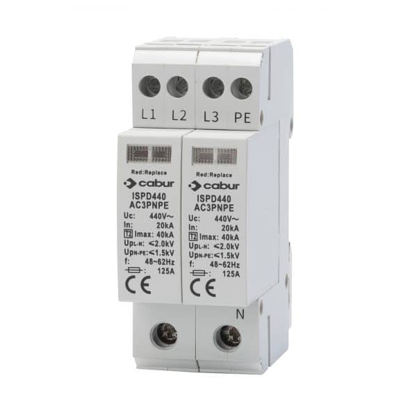 Cabur ISPD440AC3PNPE AC surge protection devices ISPD SERIES
