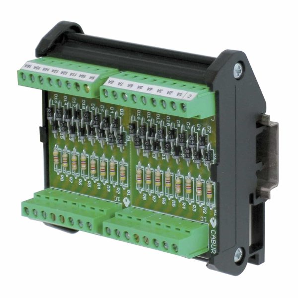 Cabur XCLT16AC LED testing modules With negative command