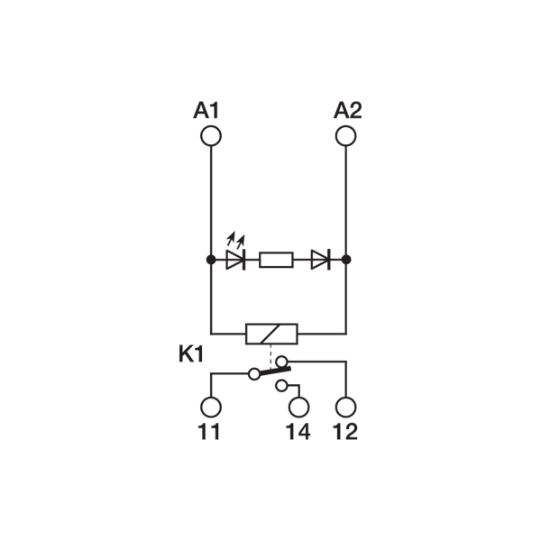 Cabur XCM1A012 Electromechanical relay modules single channel