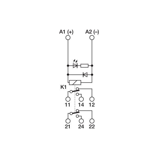 Cabur XCM2C012 Electromechanical relay modules single channel