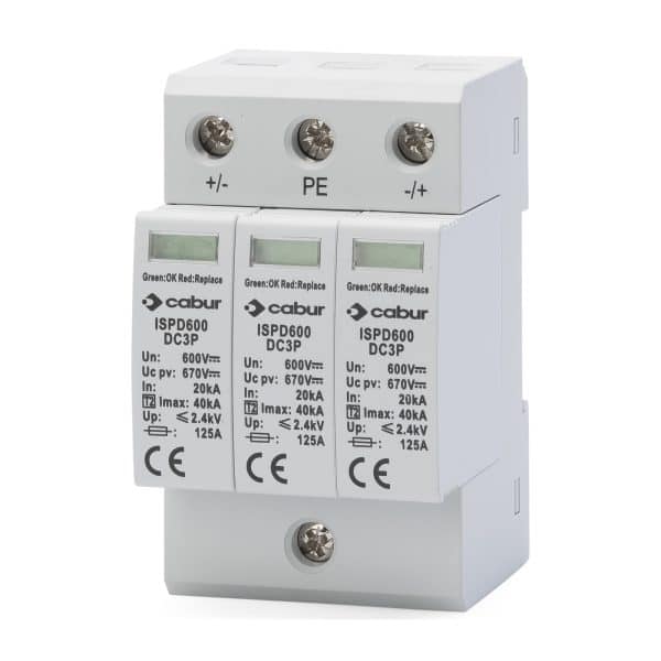 Cabur ISPD1000DC3P DC surge protection devices ISPD SERIES