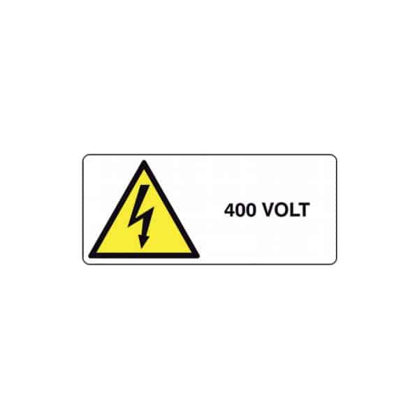 Cabur ETVIN127 WARNING LABELS Warning labels for factories - building sites - panles and industrial plants