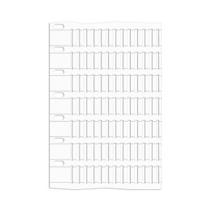 Cabur NUT10RW SMARTROLL FLAT CABLE TAGS