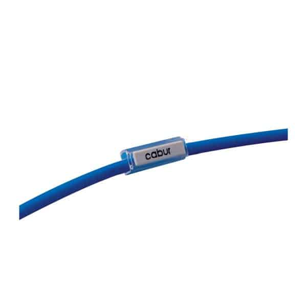 Cabur TUB1500 SUPPORTS TRASPARENT SLEEVS FOR RIGID CABLE TAGS