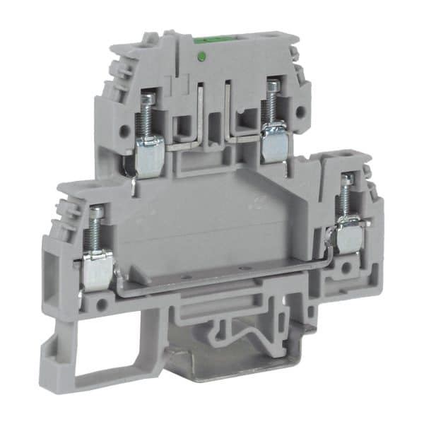Cabur DS400GR SCREW TERMINAL BLOCKS DSS- MPS SERIES 2 LEVELS WITH DISCONNECTOR