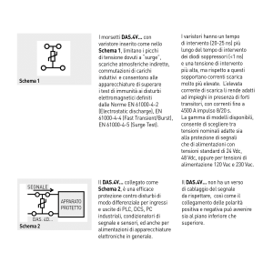 Cabur DSV024GR SCREW TERMINAL BLOCKS DAS SERIES TERMINAL BLOCKS WITH ELETRONIC COMPONENTS
