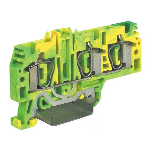 Cabur HT260 SPRING CLAMP TERMINAL BLOCKS HTE SERIES 1 LEVEL EARTH CONNECTION