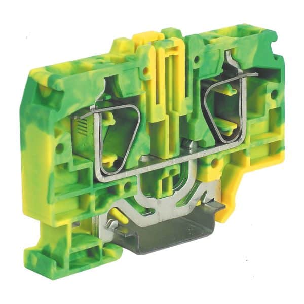 Cabur HT340 SPRING CLAMP TERMINAL BLOCKS HTE SERIES 1 LEVEL EARTH CONNECTION