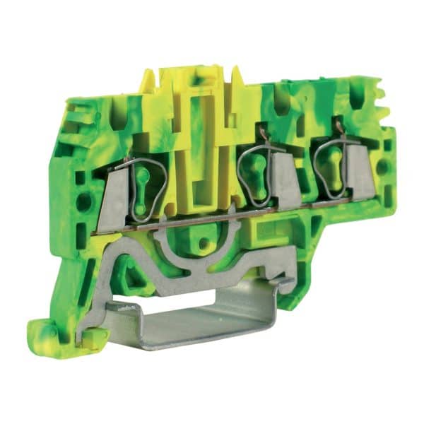 Cabur HT510 SPRING CLAMP TERMINAL BLOCKS HTE SERIES 1 LEVEL EARTH CONNECTION