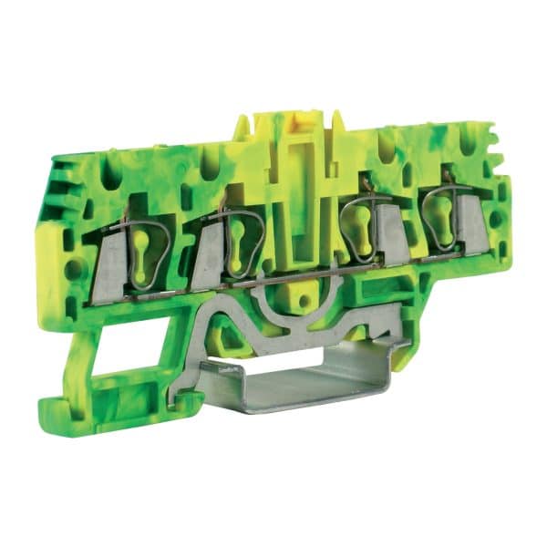 Cabur HT520 SPRING CLAMP TERMINAL BLOCKS HTE SERIES 1 LEVEL EARTH CONNECTION
