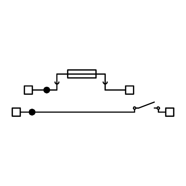 Cabur EFDS202GR PUSH-IN TECHNOLOGY TERMINAL BLOCKS 2 LEVELS FUSE-HOLDER