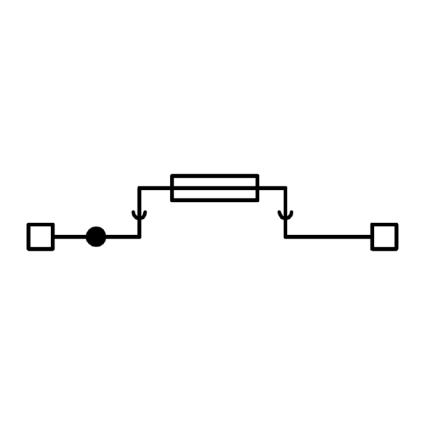 Cabur EFS402GR PUSH-IN TECHNOLOGY TERMINAL BLOCKS 1 LEVEL FUSE-HOLDER