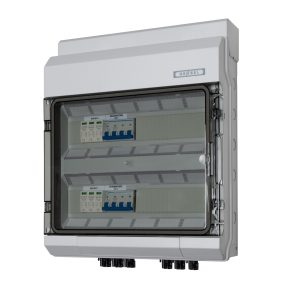 Cabur ISB22CANN00001 DC photovoltaic stringboxes with thermal magnetic circuit breaker and release coil SERIE ISB