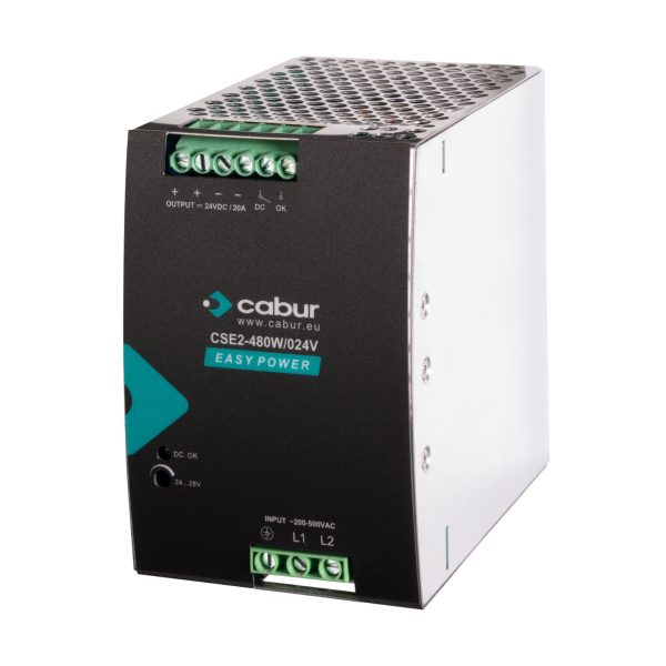 Cabur XCSE2480W024VAA single and 2 phase power supplies CSE series